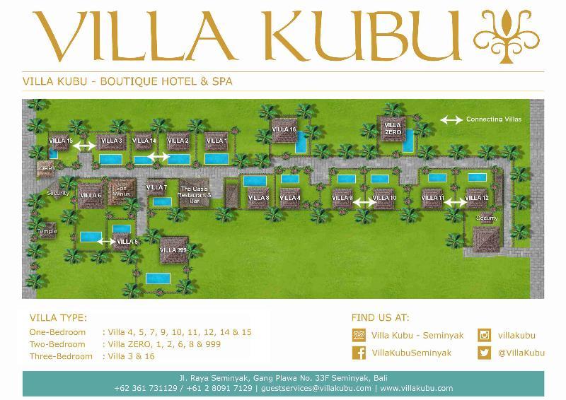 Villa Kubu Seminyak Exterior foto